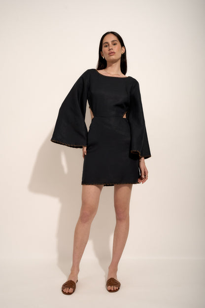 Sienna Stitch Detail Dress