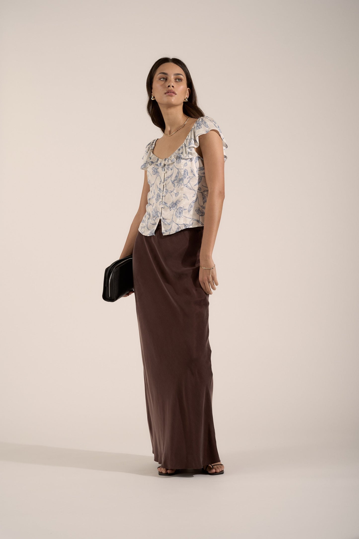 Ingrid Frill Detail Blouse