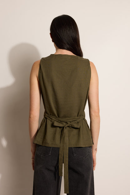 Coco Tie Detail Top