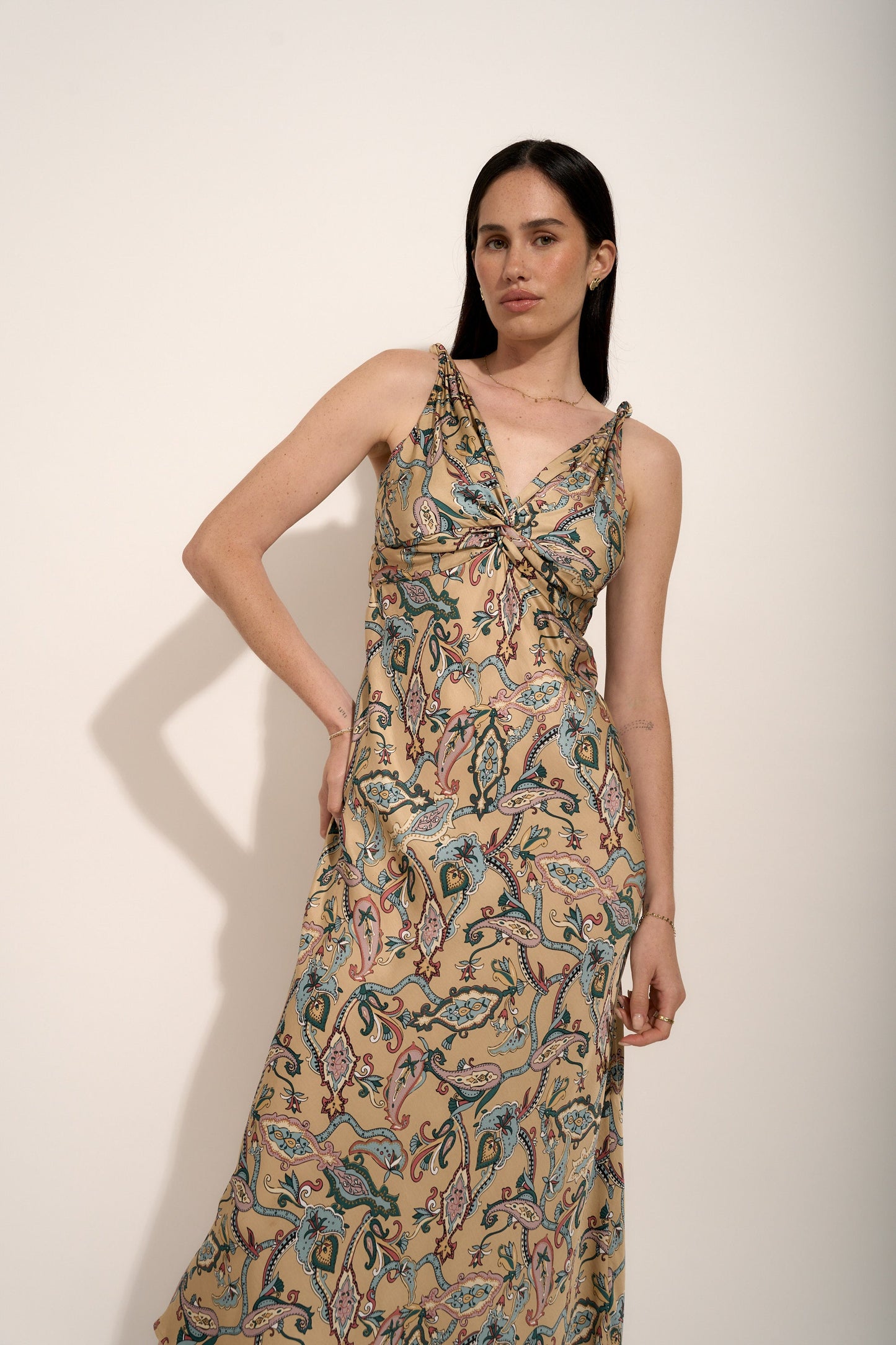 Gabi Twist Detail Dress