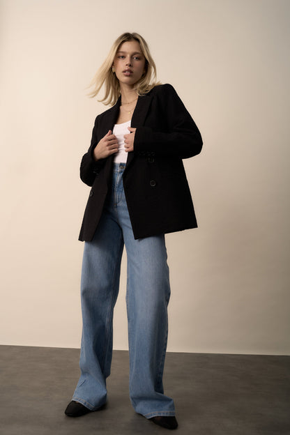 The Textured Boyfriend Blazer