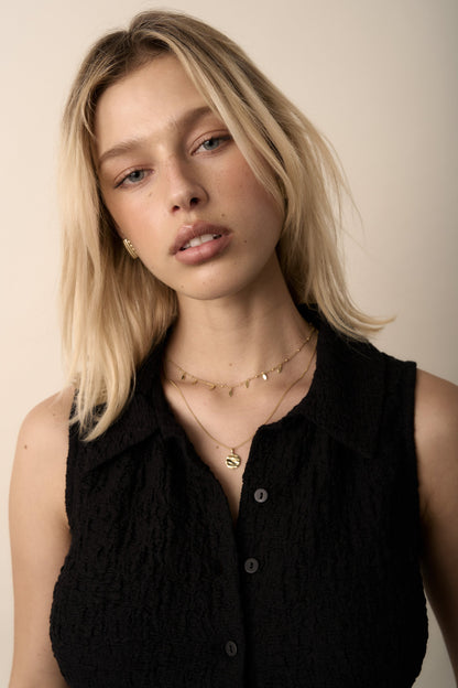 Elementary Textured Vest