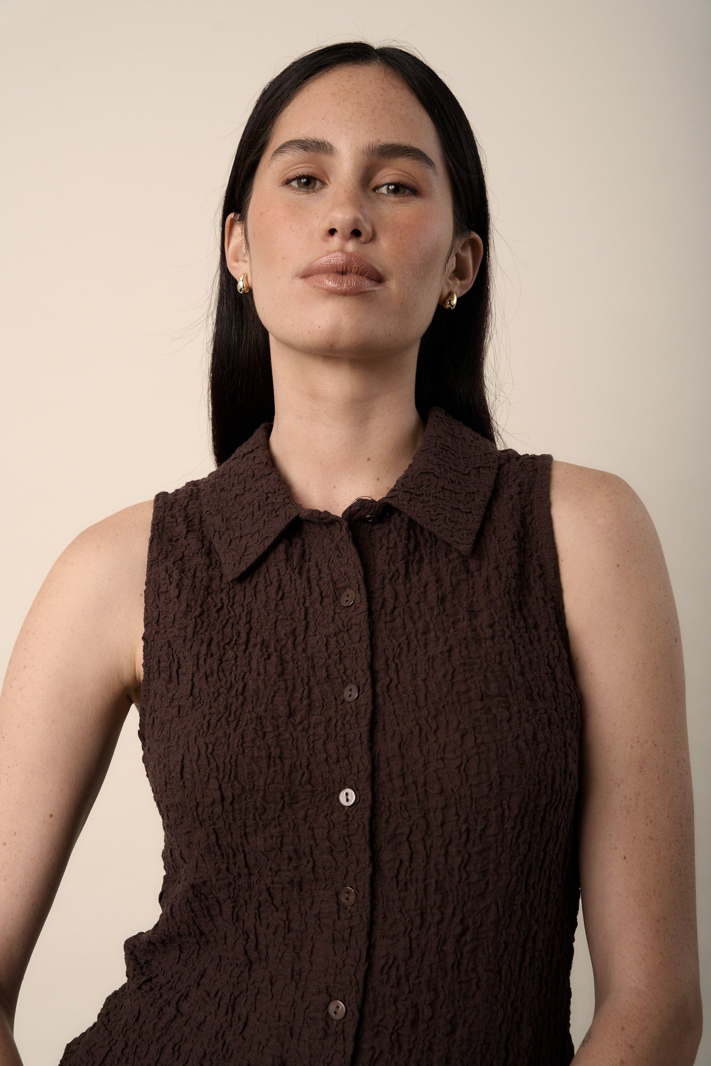 Elementary Textured Vest