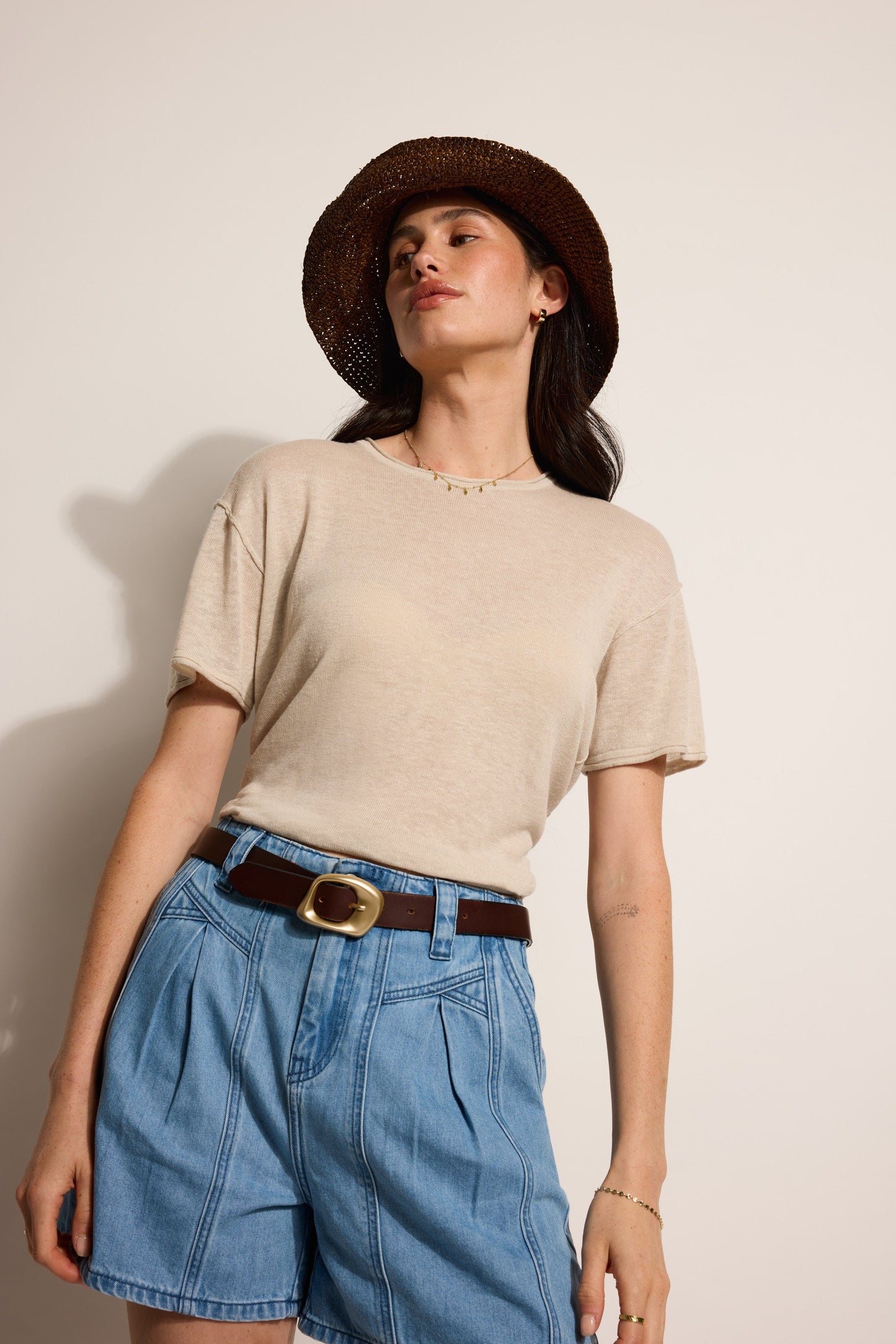 Brussels Denim Short