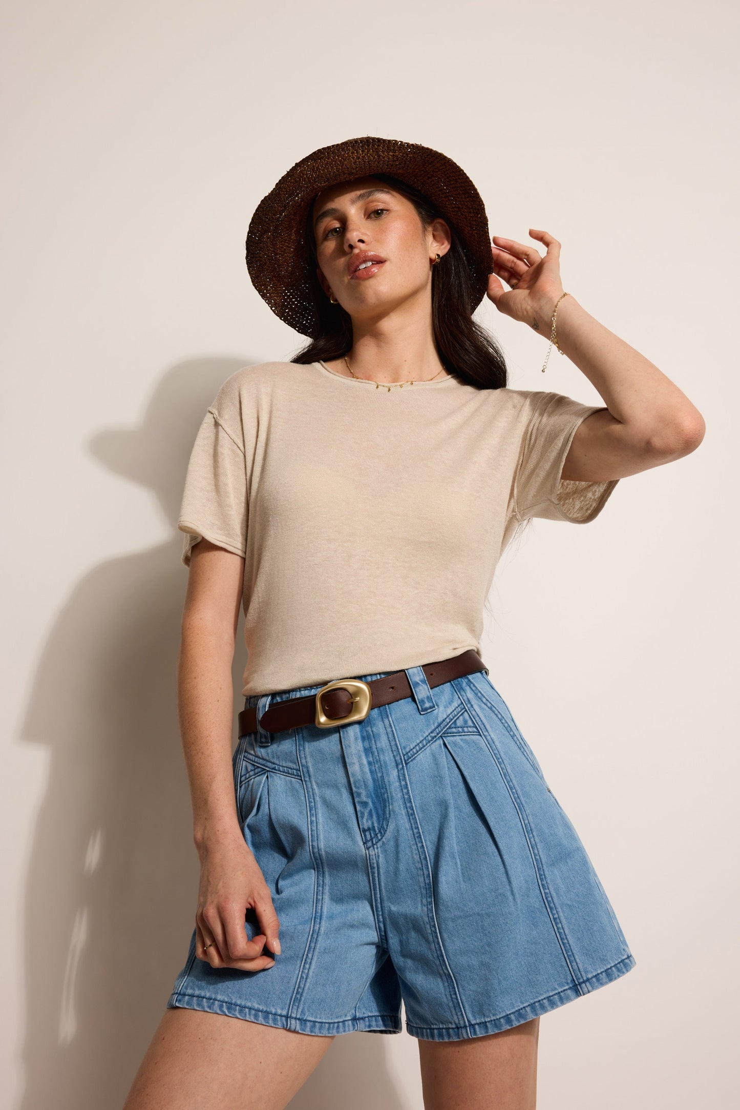 Brussels Denim Short