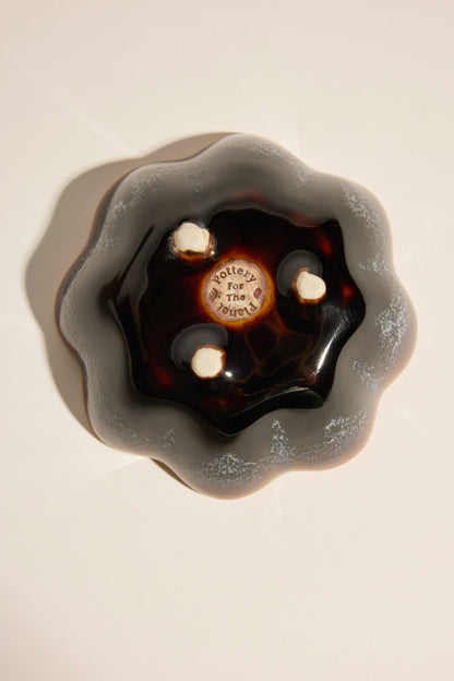 Pottery For the Planet Ruffle Condiment Bowl