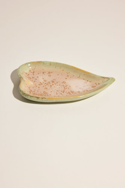 Pottery For The Planet Leaf Condiment Dish