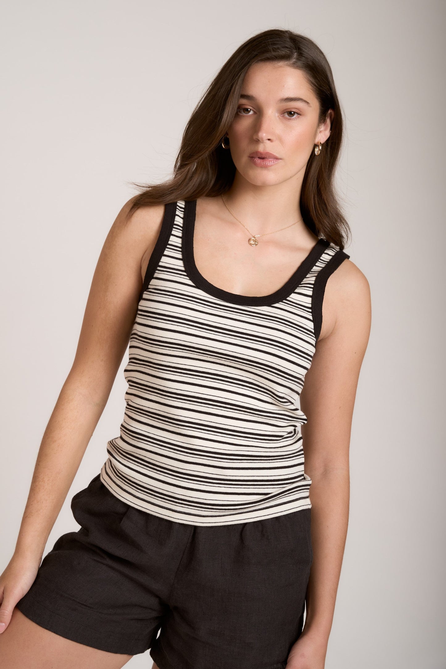 Georgia Organic Cotton Ribbed Tank