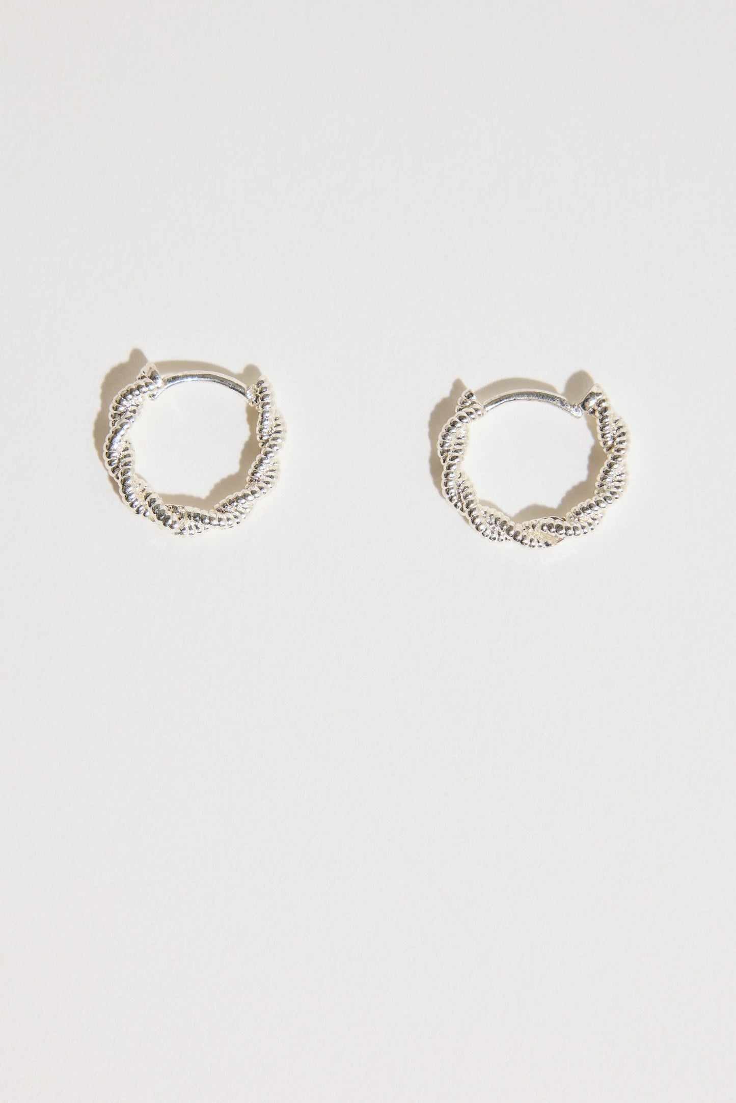 Atelier 19 Twisted Huggie Earrings