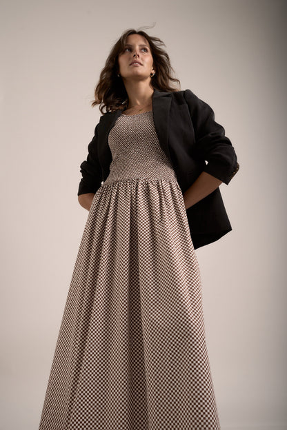 Coco Shirred Dress