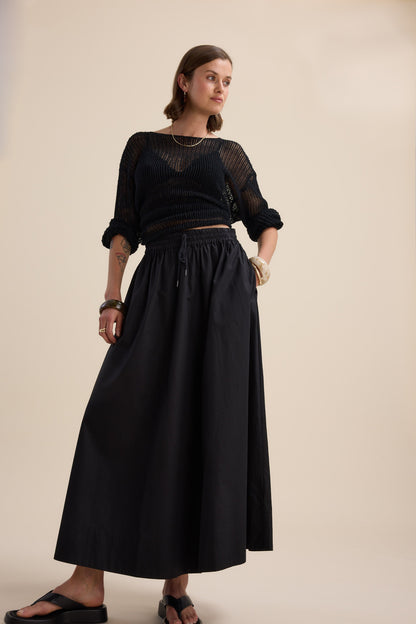 The Everyday Poplin Skirt