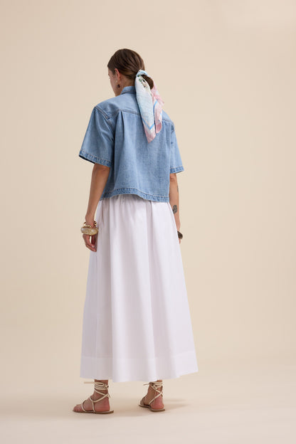 The Everyday Poplin Skirt