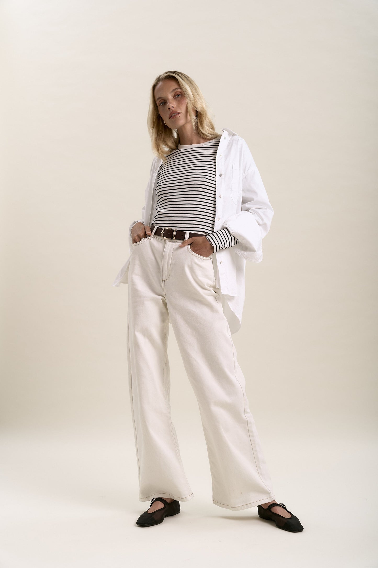 Elementary Basics Long Sleeve Rib Tee