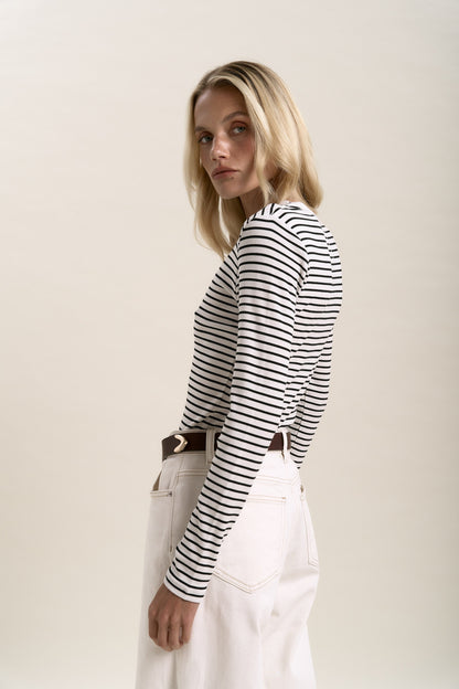 Elementary Basics Long Sleeve Rib Tee