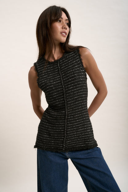 The Knitted Longline Top