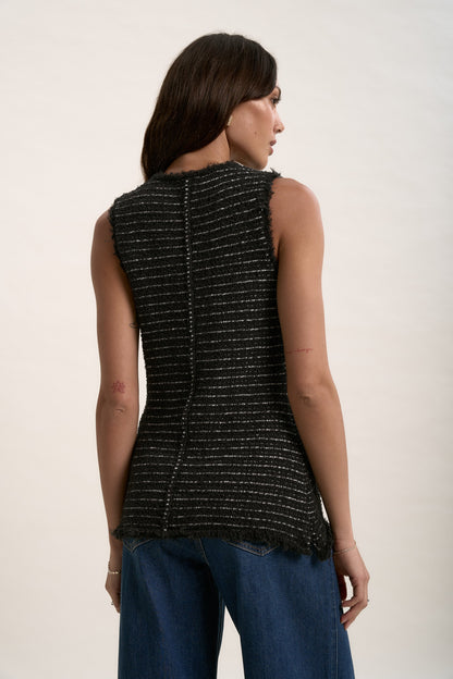 The Knitted Longline Top