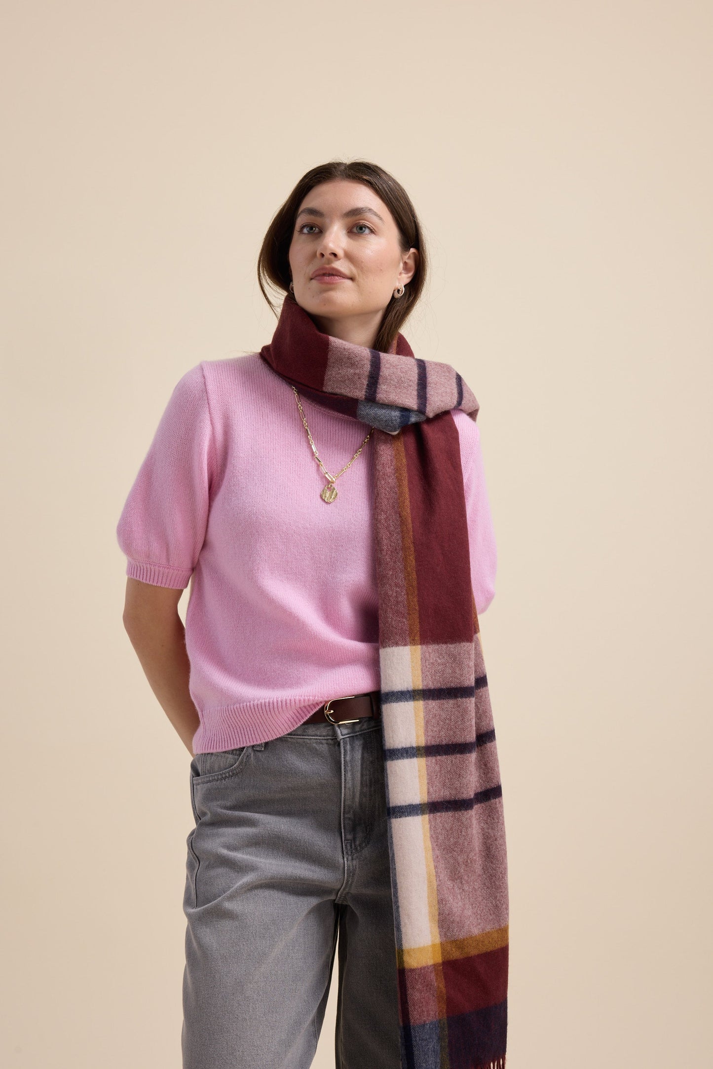 Elementary Cashmere Blend Tee Shirt