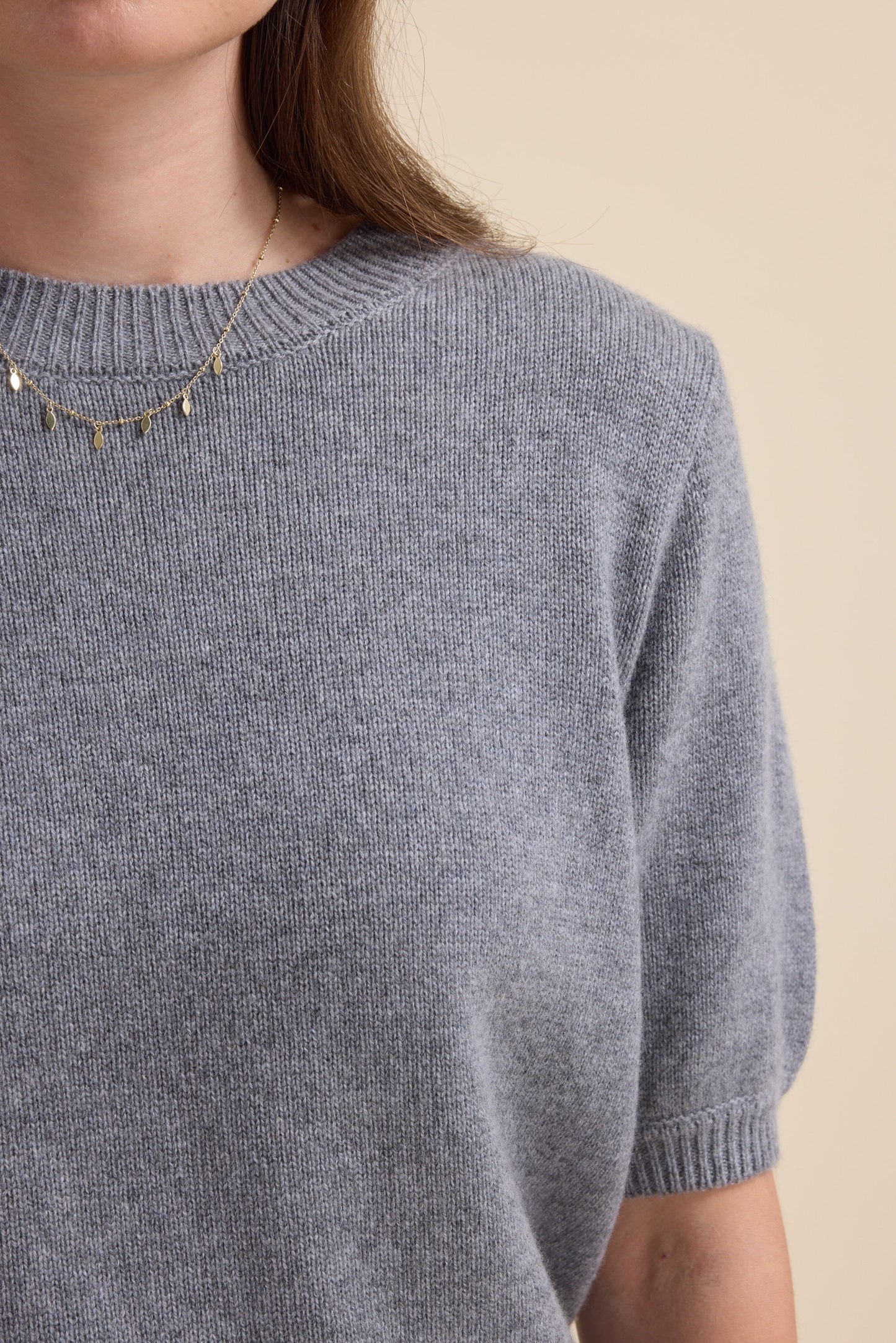 Elementary Cashmere Blend Tee Shirt
