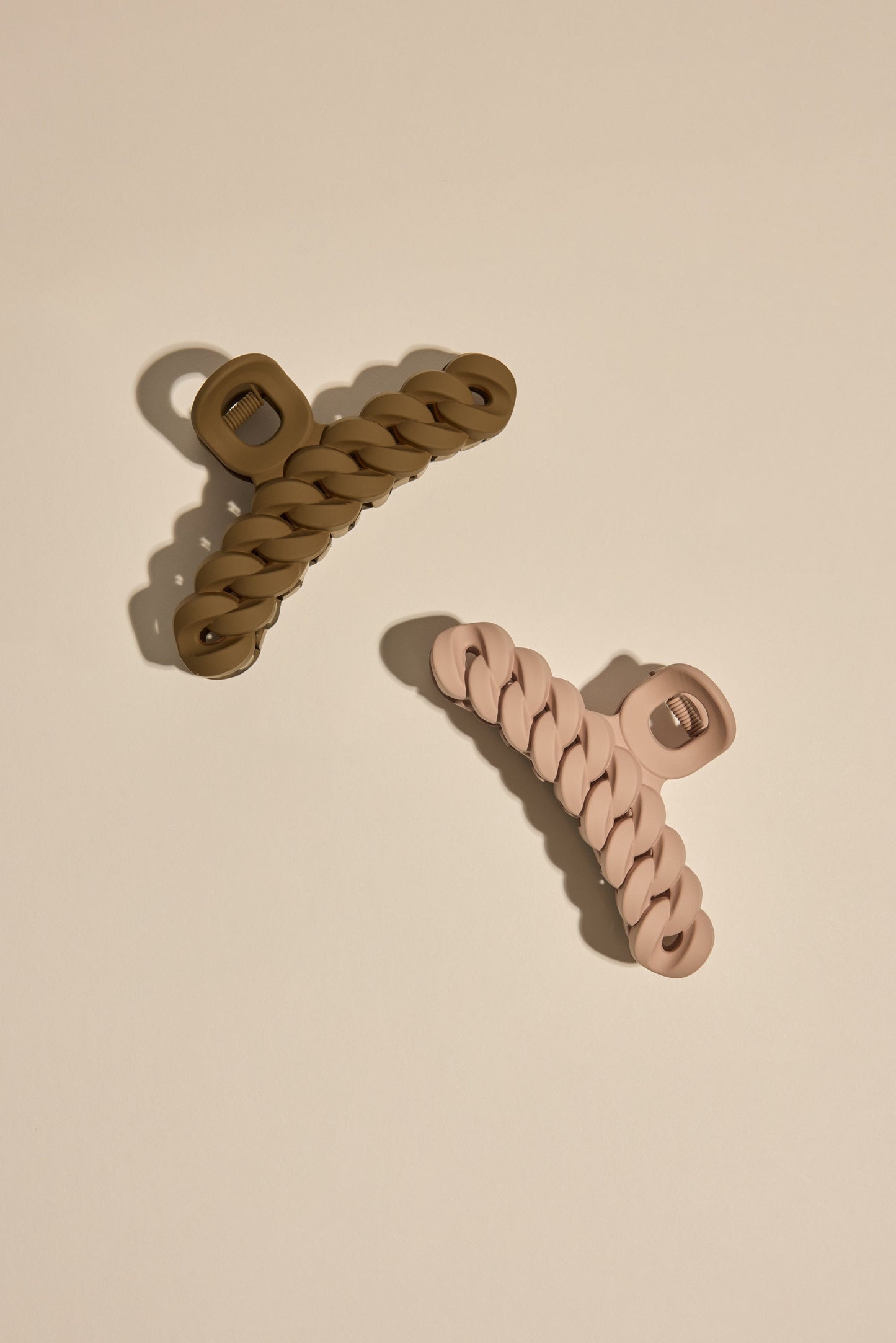 2 Pk Chain Hair Claw