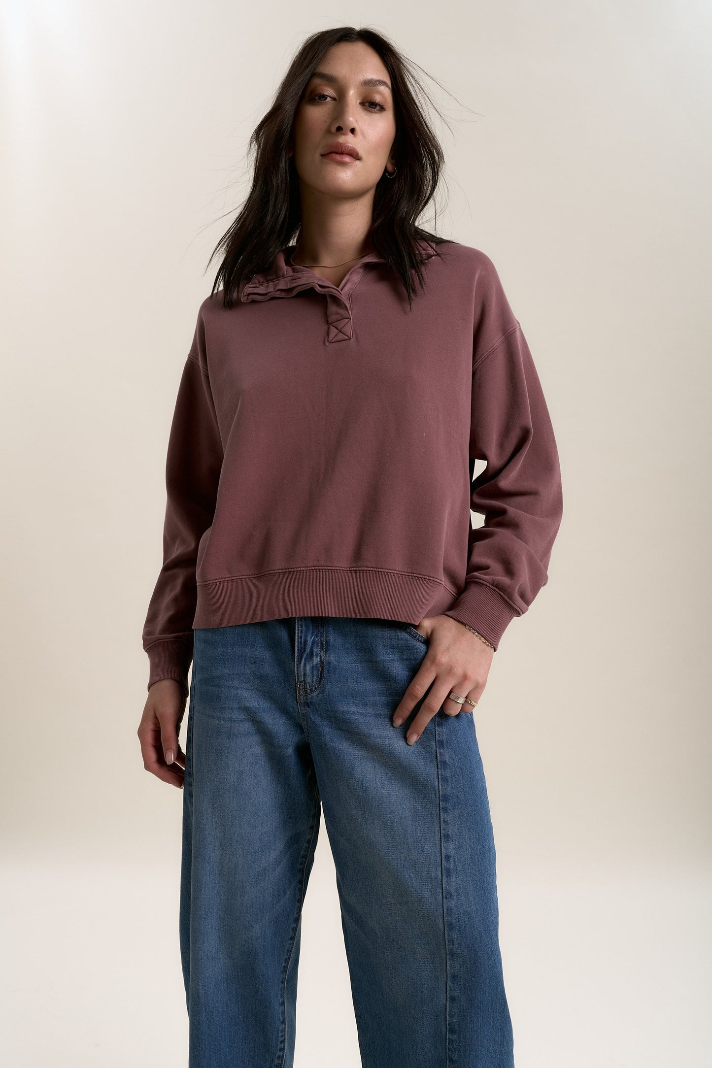Elementary Slouchy Henley