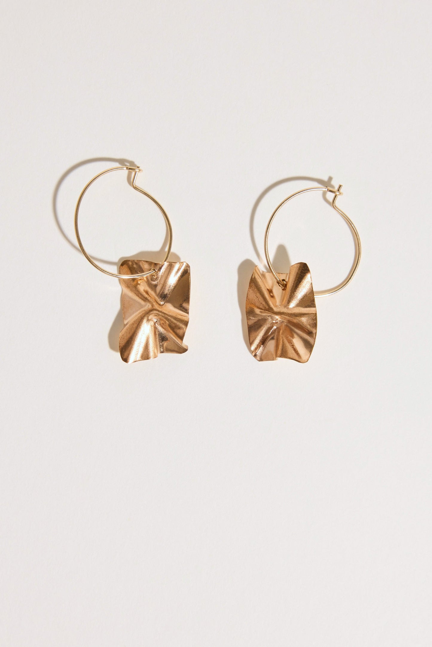 Love Winter Paper Earrings