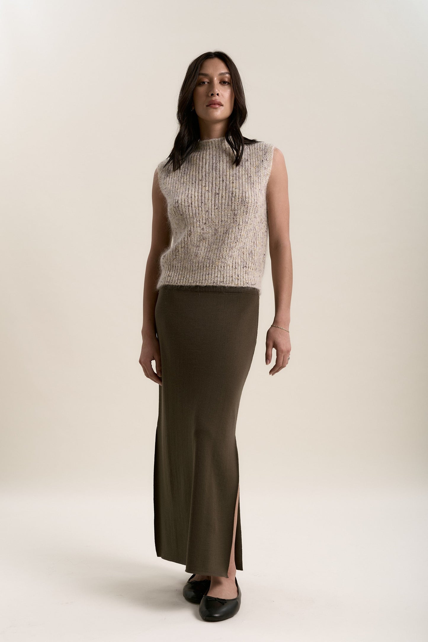 Elementary Knitted Skirt