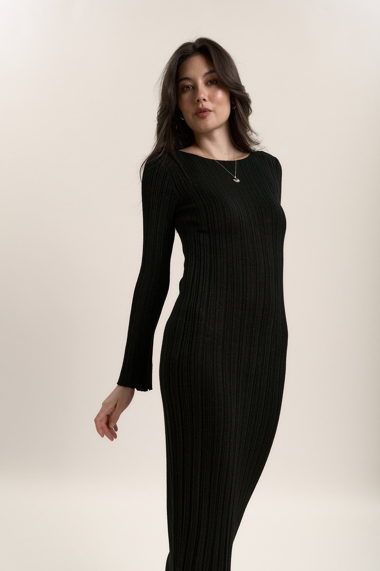Maya Merino Knit Dress