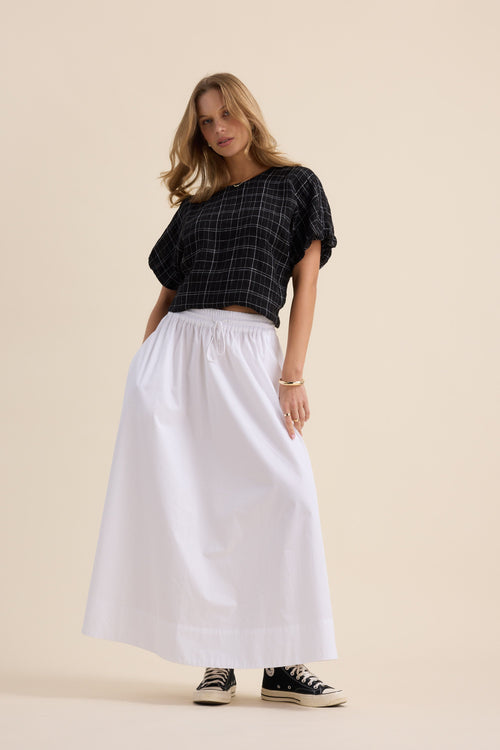 The Bubble Hem Top