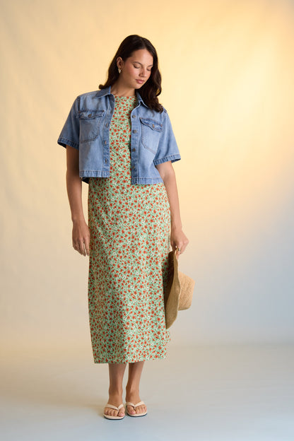 Poppy Short Sleeved Dress