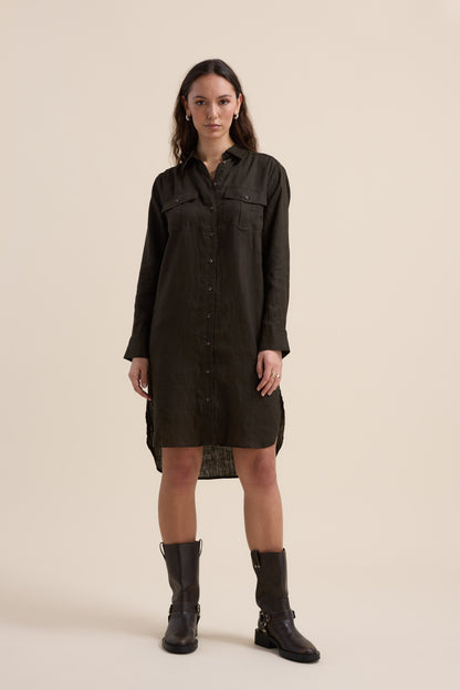 Elementary Shirt Dress