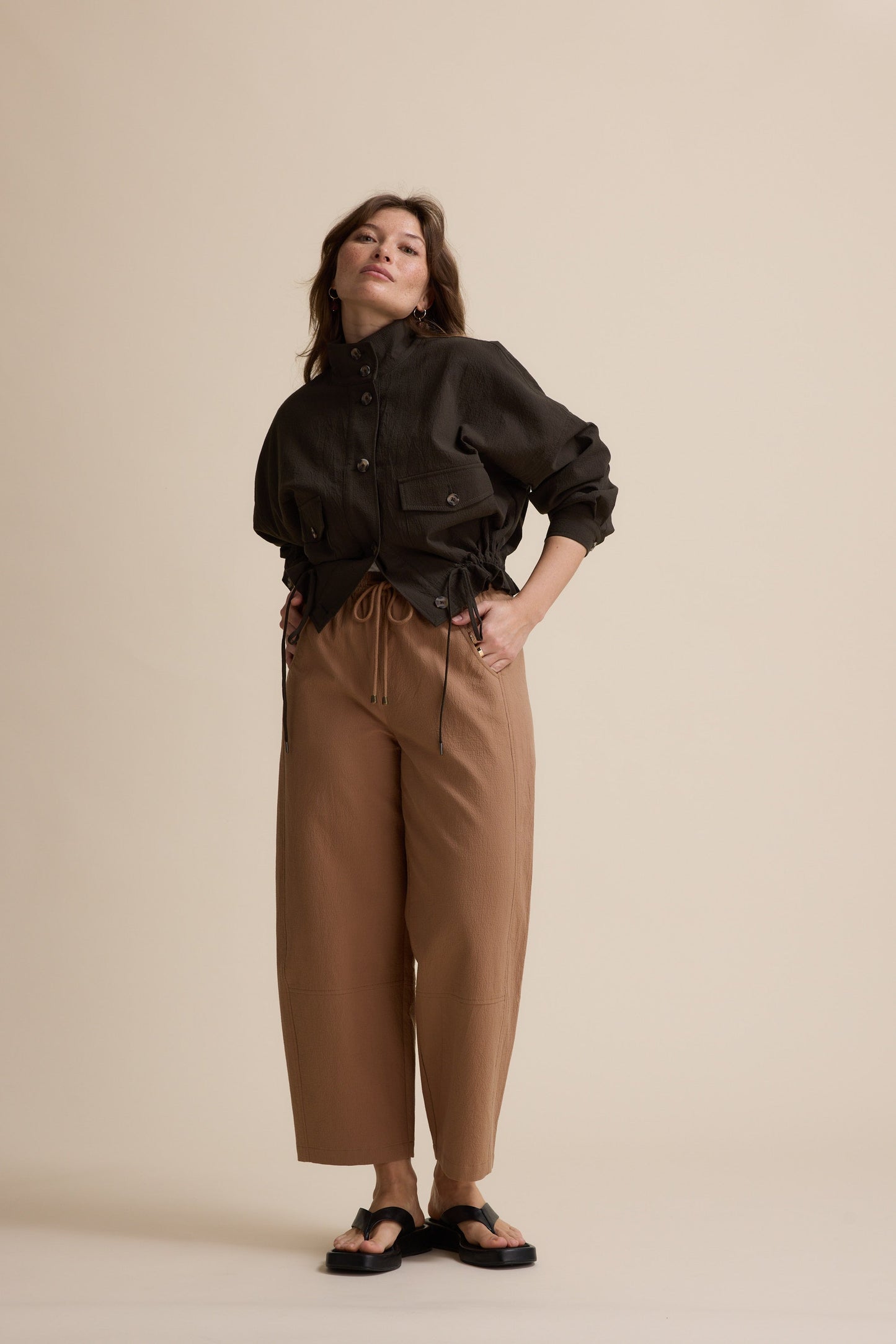Elementary Barrel Leg Pants