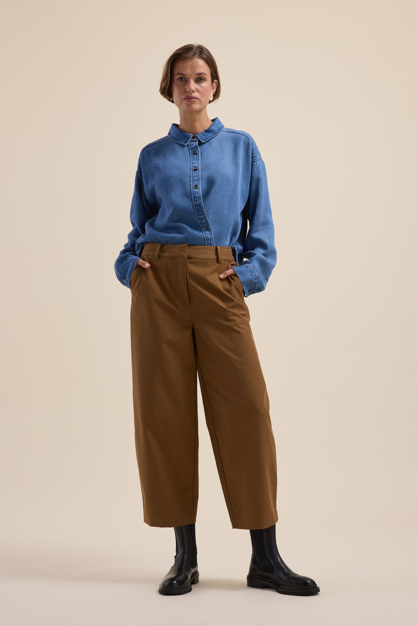 Eden Barrel Leg Pants