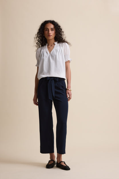 The Easy Care Belted Pants