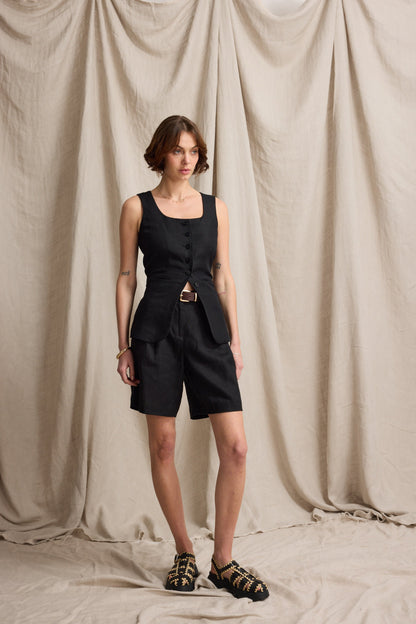 The Linen Studio Vest