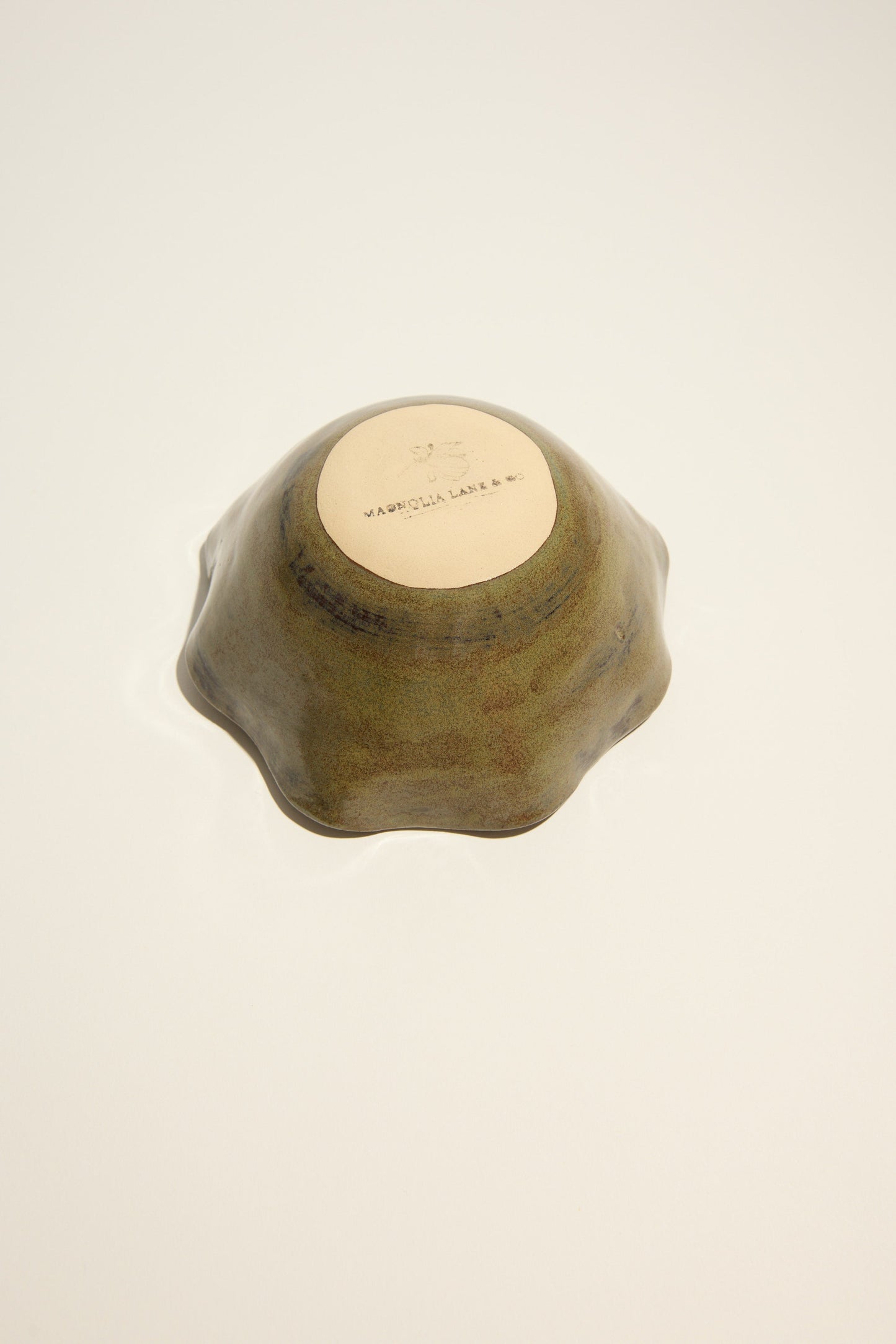 Magnolia Lane Ruffled Condiment Bowl