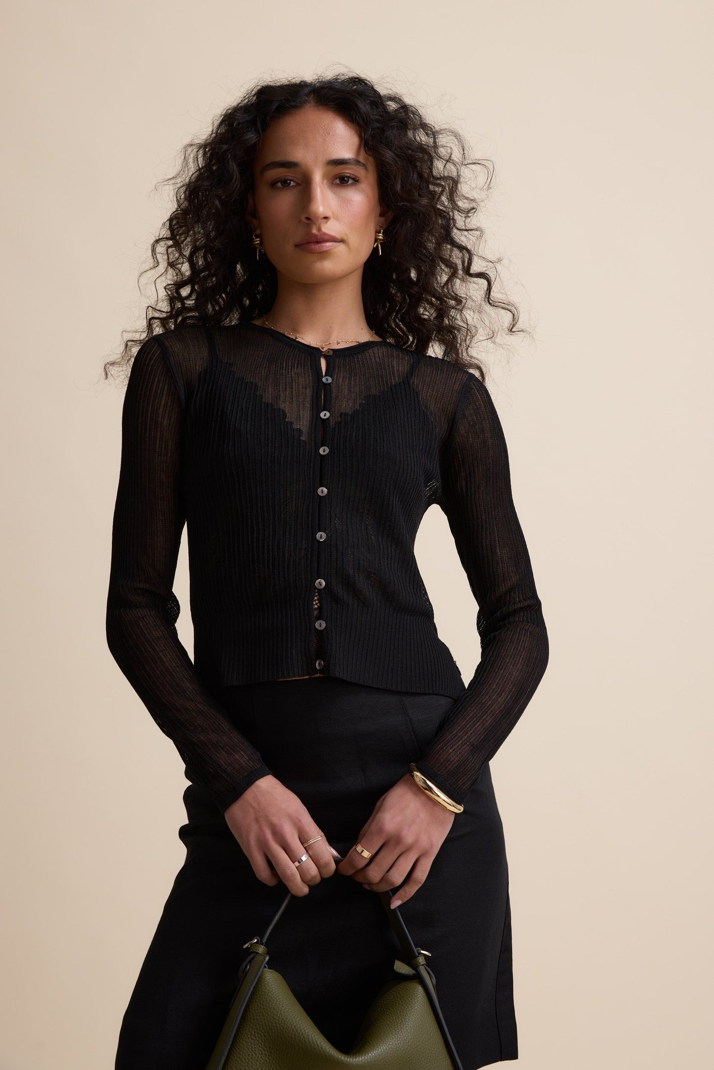 Eden Sheer Knit Cardigan