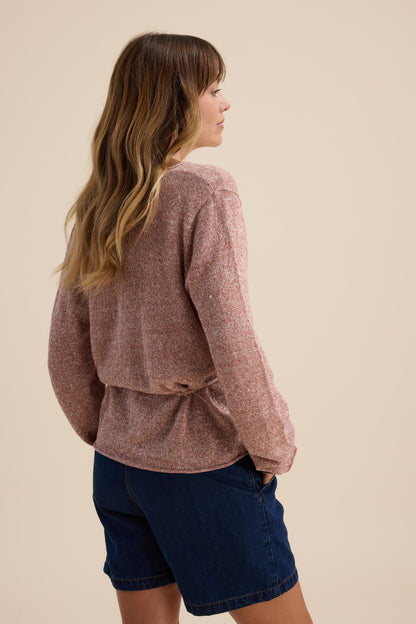 Elementary Tie Waist Cardigan
