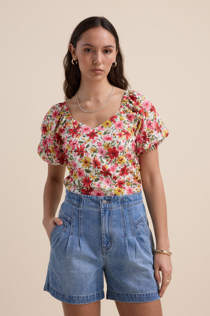 Louisiana Pleated Short