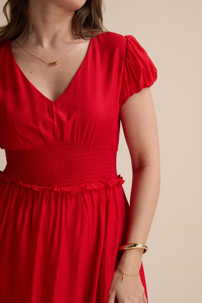 Daisy Cap Sleeve Dress