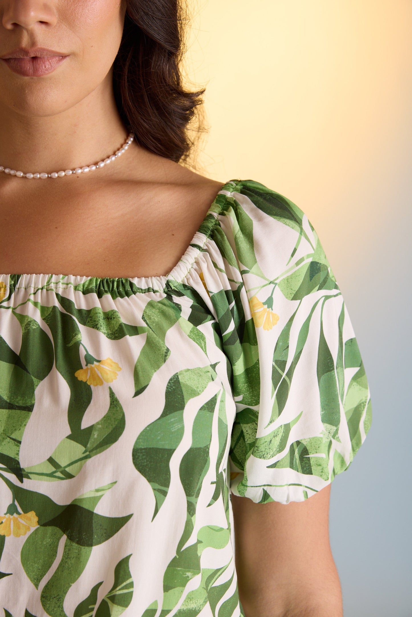 Elementary Convertible Sleeve Blouse
