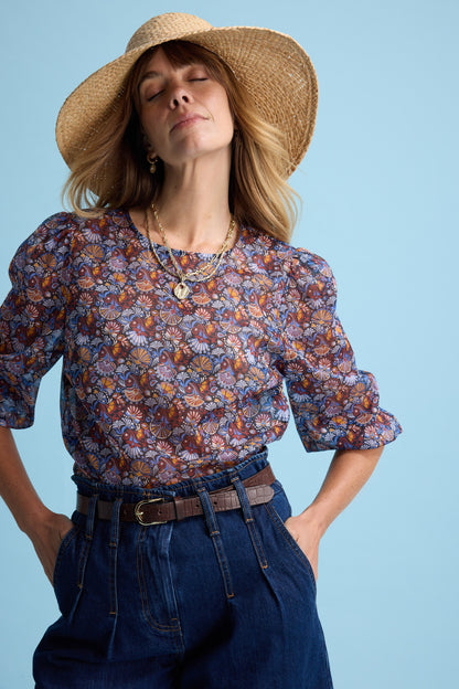 Eloise Puff Sleeve Blouse