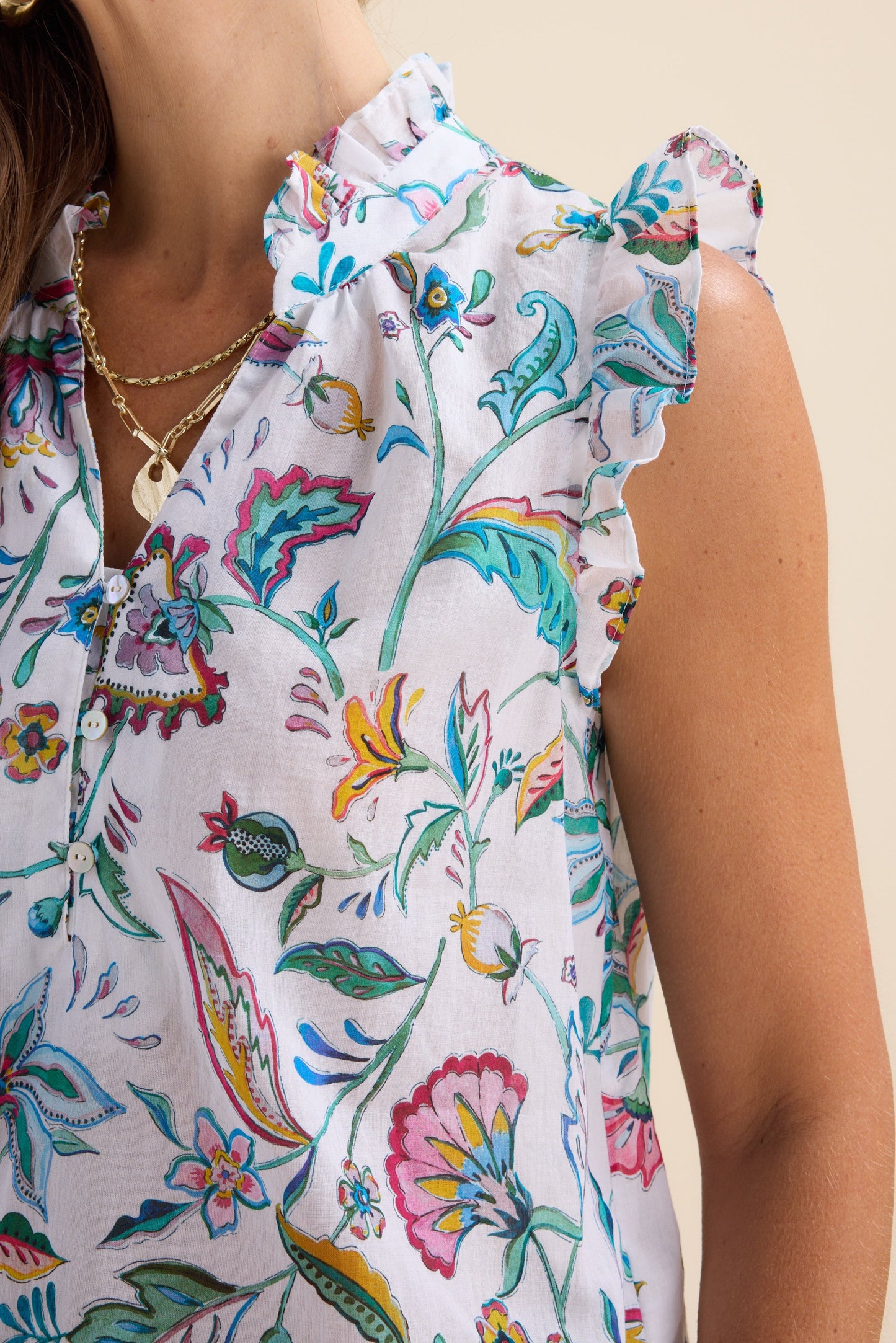 Sienna Frill Detail Top