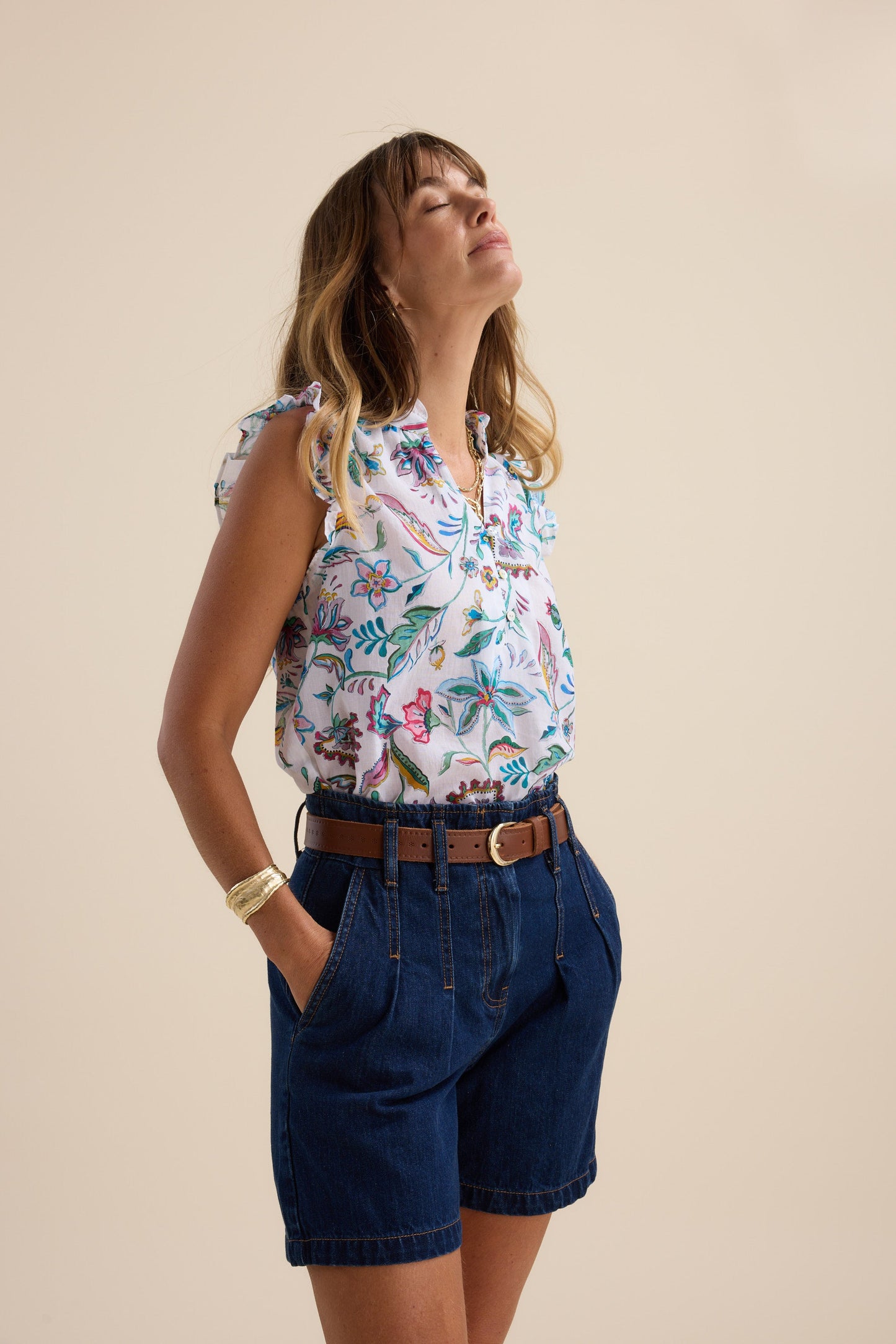 Sienna Frill Detail Top