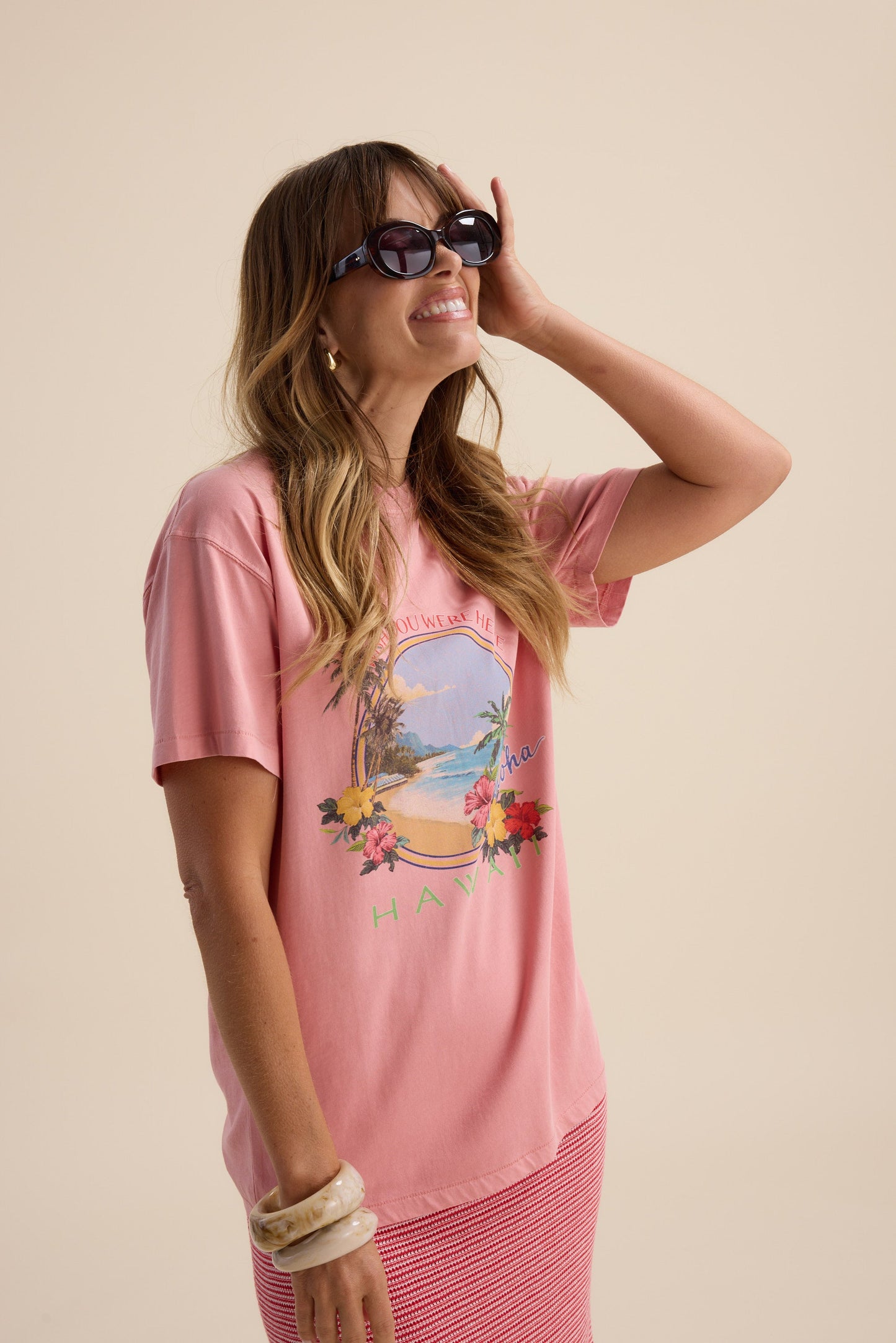 Elementary Postcard Print Tee