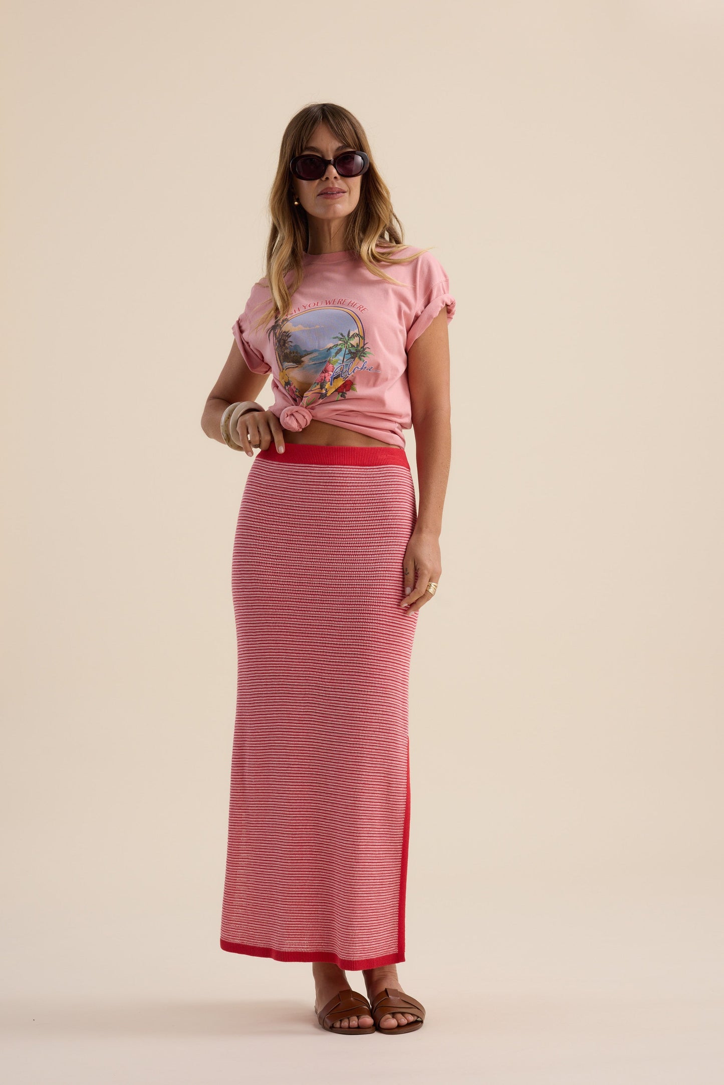 Elementary Postcard Print Tee