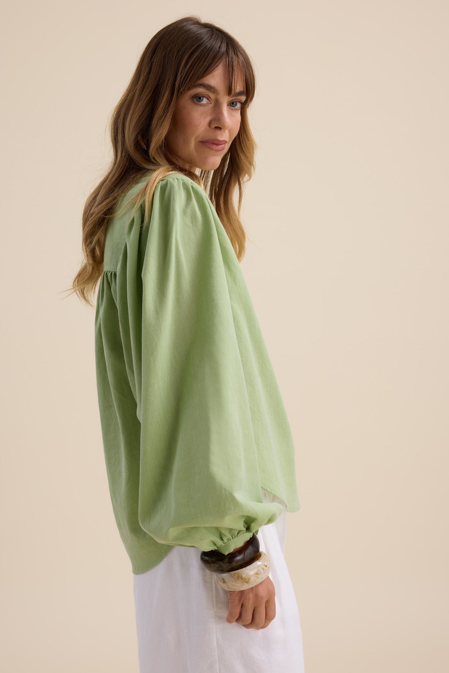 Isla Button Front Blouse