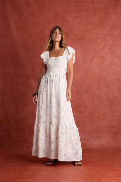 Noa Frill Sleeve Dress