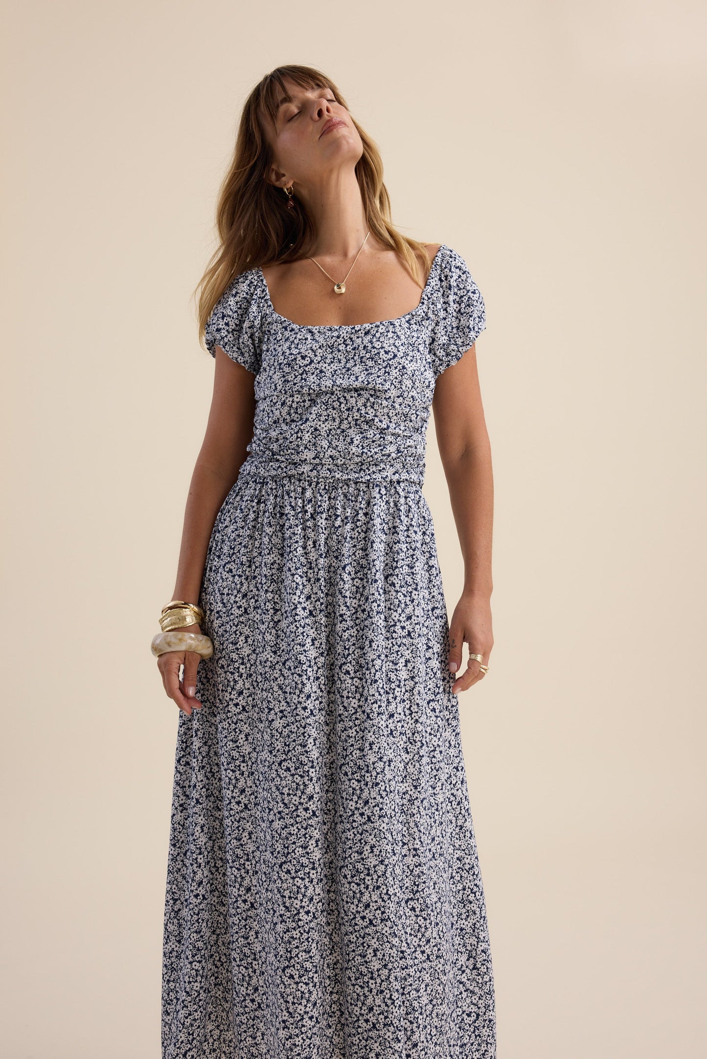 Natalia Cap Sleeve Dress