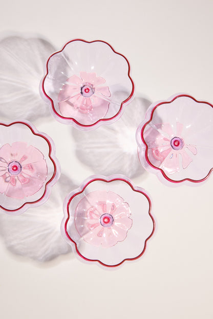 Homelab Petal Cocktail Glass Set