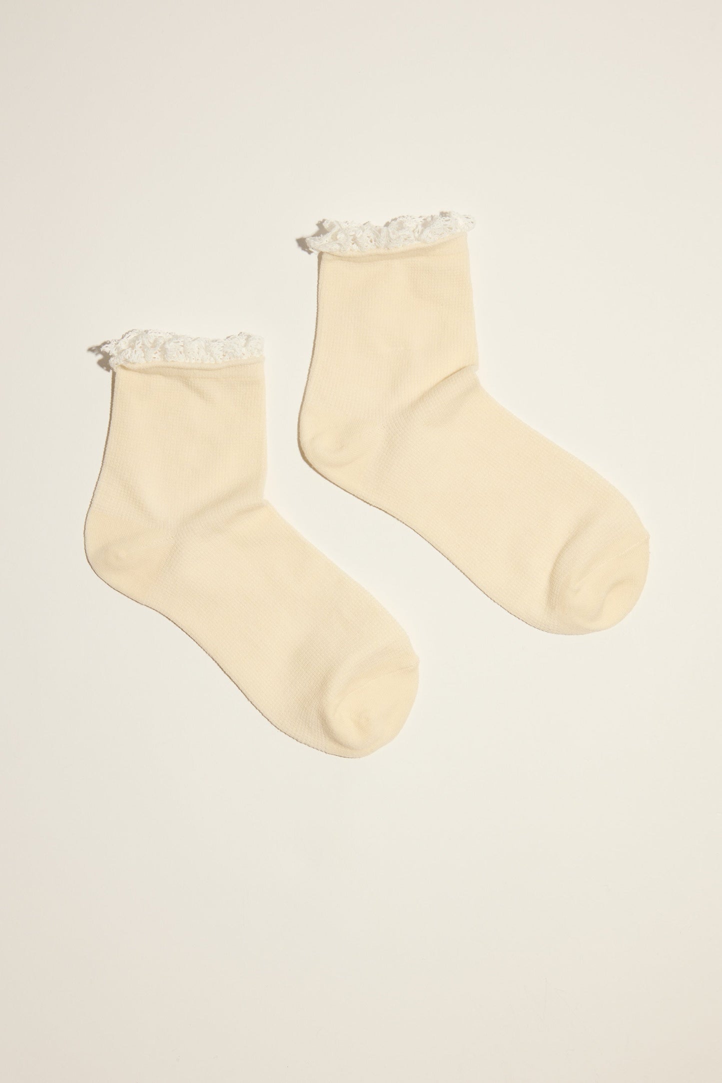 Jules Lace Trim Ankle Sock